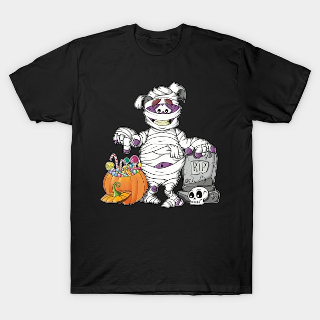 Better Have My Candy, Trick or Treat T-shirt, Halloween Tee, Mummy T-shirt, Custom T-Shirts, Spooky T-shirt, Halloween is coming, Cute Mummy T-Shirt by McphersonHaynesnob2l